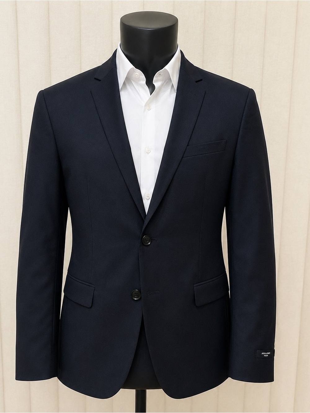 Jack & Jones Black Slim Two-Button Suit Jacket